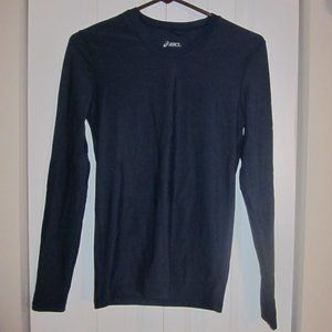 Basics long sleeve blue shirt L